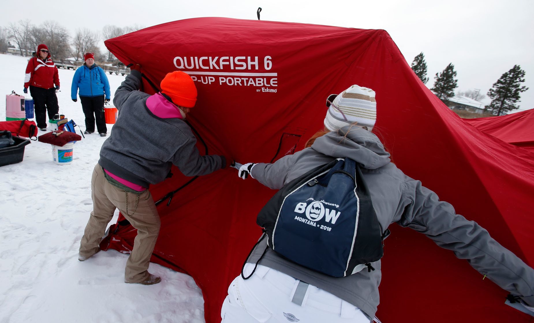 Ice fishing workshop